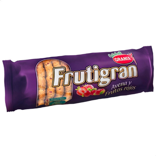 GALLETITAS FRUTIGRAN 175g AVENA Y FRUTOS ROJOS